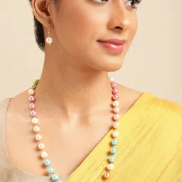 Anouk Gold-Plated Pearl Jewellery Set-43