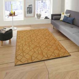 Presto Gold Wool Hand Tufted Carpet-picture-15