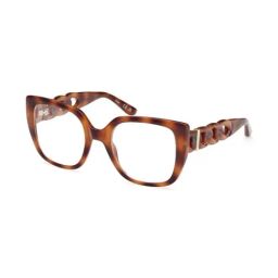 Guess GU5011852053FR Havana Square Eyewear Frames for Women-picture-15
