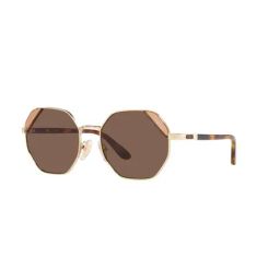 Vogue Eyewear Brown Irregular UV Protection Sunglasses for Women-picture-14