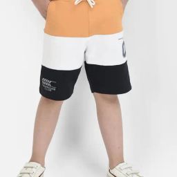 Crimsoune Club Boys Multicolor Color Block Shorts-image-83