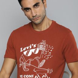 Levis Printed Pure Cotton T-shirt-image-46