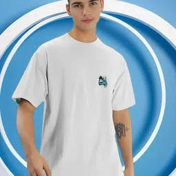 R.Code by The Roadster Life Co. Men Printed Applique T-shirt-image-73
