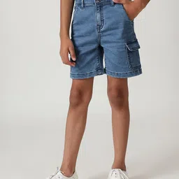 One Friday Boys Denim Shorts-image-63