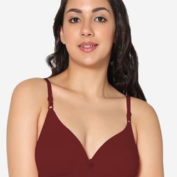 In Care Half Coverage Non Padded Seamless Pure Cotton T-shirt Bra With All Day Comfort-picture-46