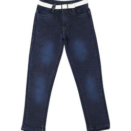 BAESD Boys Regular Fit Mid-Rise Low Distress Light Fade Stretchable Jeans-39
