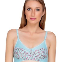 Liigne Floral Printed Full Coverage Lightly Padded All Day Comfort Everyday Bra-picture-22