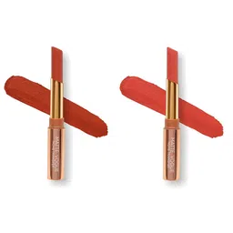 ME-ON Set of 2 Matte Vogue None-Transfer Lipsticks - Shade 15 & 18-32