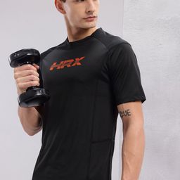 HRX by Hrithik Roshan Men Rapid-Dry Training T-shirt-picture-34