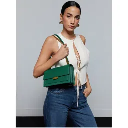 MIRAGGIO Green Emma Chain Small Shoulder Bag-picture-29