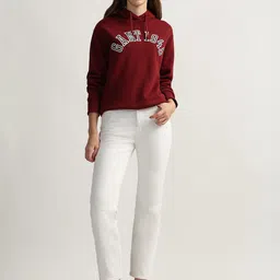 GANT Women Printed Hooded Sweatshirt-image-27