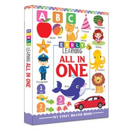 The All-in-One Early Learning Board Book - My First Board Book (English)-22