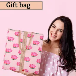 Kuber Industries Printed Shopper Handheld Bag with Cut Work image 3
