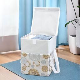 Aura White Set of 1 Regular Multi-Utility Organisers-12