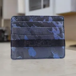 PERKED Unisex Leather Card Holder-image-4