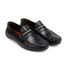 ROSSO BRUNELLO Men Leather Formal Slip-Ons-image-57