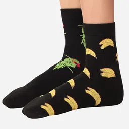 Bodycare Men Pack Of 2 Patterned Odour-Free Mid-Calf-Length Socks-picture-15