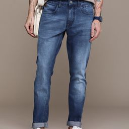 WROGN Men Slim Fit Light Fade Stretchable Jeans-picture-44