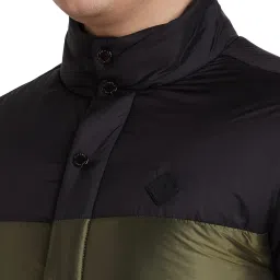 Park Avenue Multi Polyester Regular Fit Colorblock Jacket image 5