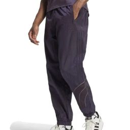 Adidas Originals Purple Relaxed Fit Sports Joggers-image-55