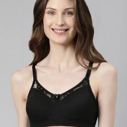 Enamor Jet Black Everyday Bra-picture-48