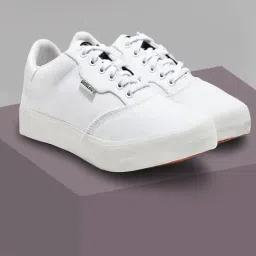 Woodland Men's White Casual Sneakers-image-53