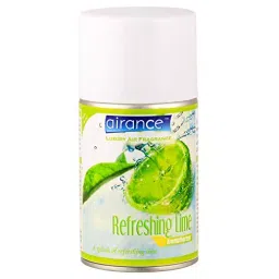Airance A5 Automatic Air Freshener Dispenser With 250 ml Each Refreshing Lime & Cool Splash Refill Bottle (Pack of 3) image 5