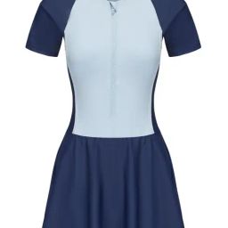 DOMYOS By Decathlon Women Green Regular Fit Swim Tops-image-29