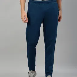 Wildcraft Men Navy Blue Straight Fit Solid Joggers-image-51