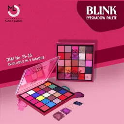 Matt Look Blink Eyeshadow Palette 03 - 26 gm image 4