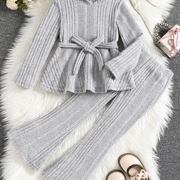 INCLUD Girls Top with Trousers-image-27