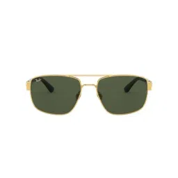 Ray-Ban 0RB3663 Bottle Green Highstreet Square Sunglasses - 60 mm-image-96