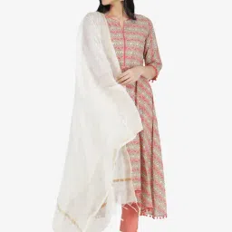 Paislei Red Striped Kurta-picture-25