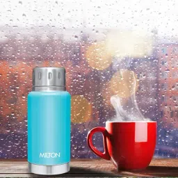 Milton Elfin Sky Blue Stainless Steel Thermosteel Bottle (160 ml) - Set of 1-14