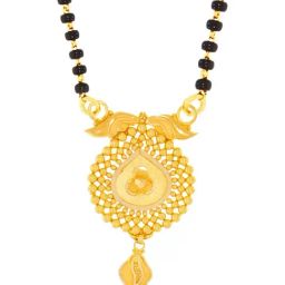 Waman Hari Pethe Jewellers 22k Gold Tanmaniya for Women-image-58