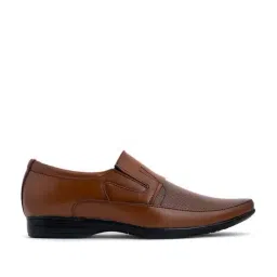 Khadim's Men's Tan Formal Loafers-image-99