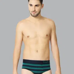 Van Heusen Regular Fit Colour Fresh Ultra Soft Striped Briefs - CYS-04-picture-16