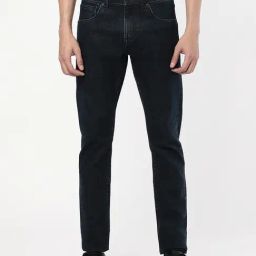 Passion Dark Blue Slim Fit Lightly Washed Jeans-image-24