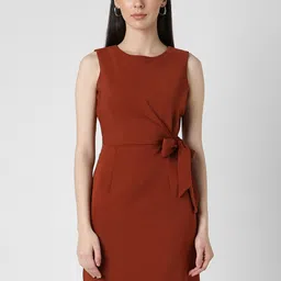 Van Heusen Woman Boat Neck Formal Sheath Dress-picture-19