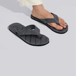 Neemans Men's Grey Flip Flops-image-79