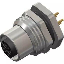 RS PRO Circular Connector 4 Contacts Rear Mount M12 Connector Socket, 2017188-image-56