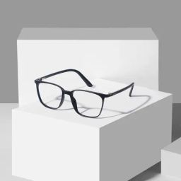 Enrico Eyewear Matte Black Square Unisex Eye Frames - Computer Glasses-image-51