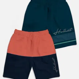HELLCAT Kids Multicolor Printed Shorts-image-52