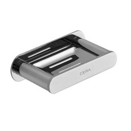 CERA Curve Brass Wall Mount Soap Dish Chrome Plated, F5011106CH-image-9