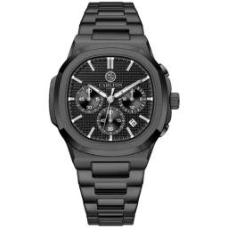 Carlton London CLSDBLKM Parker Analog Watch for Men-picture-24