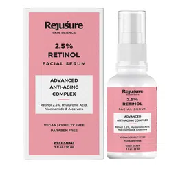 REJUSURE White 2.5% Retinol Anti-Aging Face Serum 30 ml-image-3