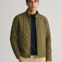 Gant Green Regular Fit Quilted Jacket-picture-23