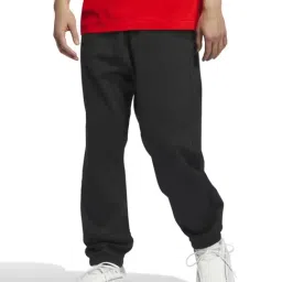 Adidas Originals Black Relaxed Fit Sports Joggers-image-57