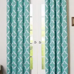 Dekor World Multicoloured Set of 2 Window Curtain-19