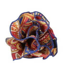 Peter England Men Multicoloured Woven Design Pocket Square-image-16